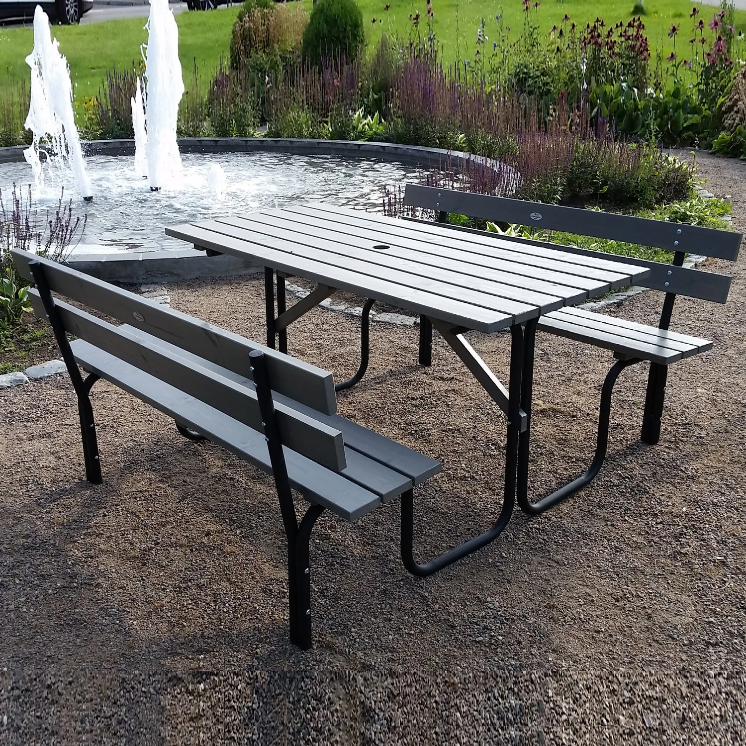 Grå/Svart