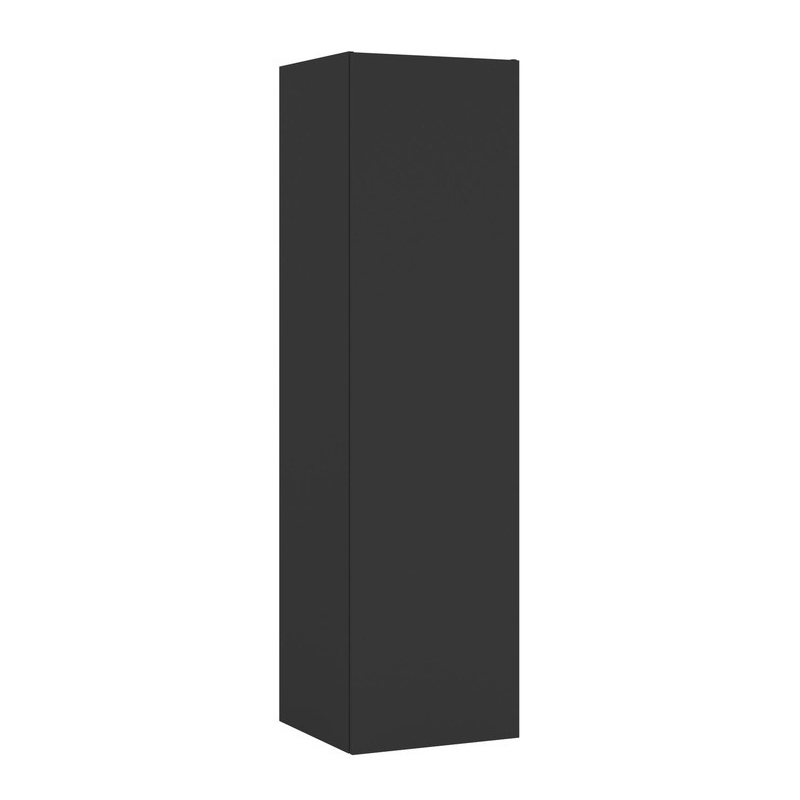 Städskåp Temal CKSI med Ställning för Städredskap Svart, BxDxH: 400x580x1820 mm, Vänster