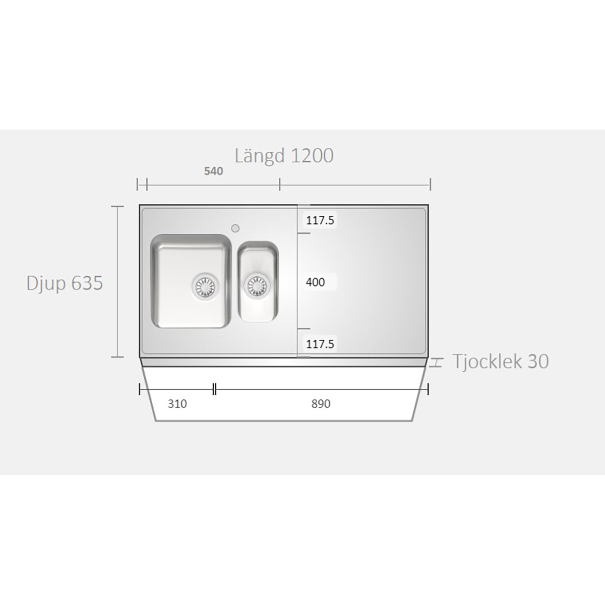 Diskbänk Stala F1200