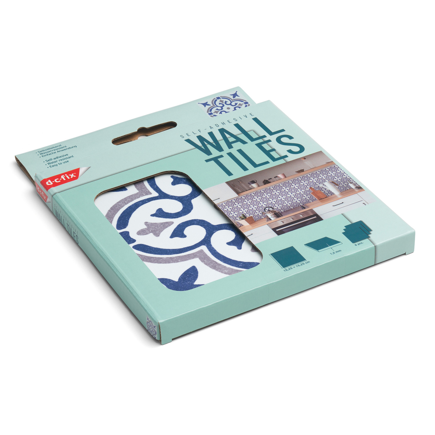 D-C-FIX Självhäftande Väggplattor Nortiq Jamila 6-pack