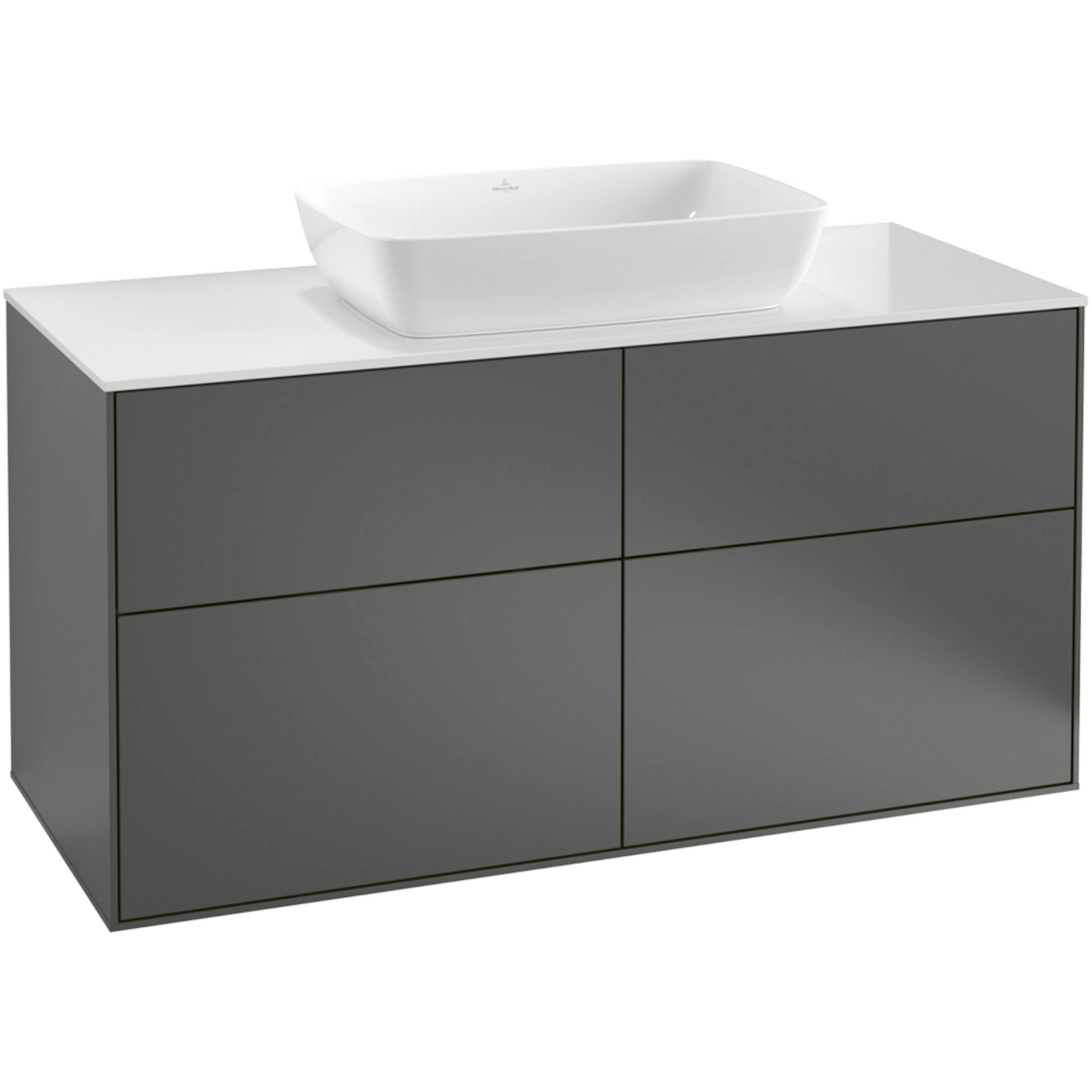 Tvättställsskåp Villeroy & Boch Finion med 4 Lådor och Bänkskiva för Fristående Tvättställ från Artis & Collaro