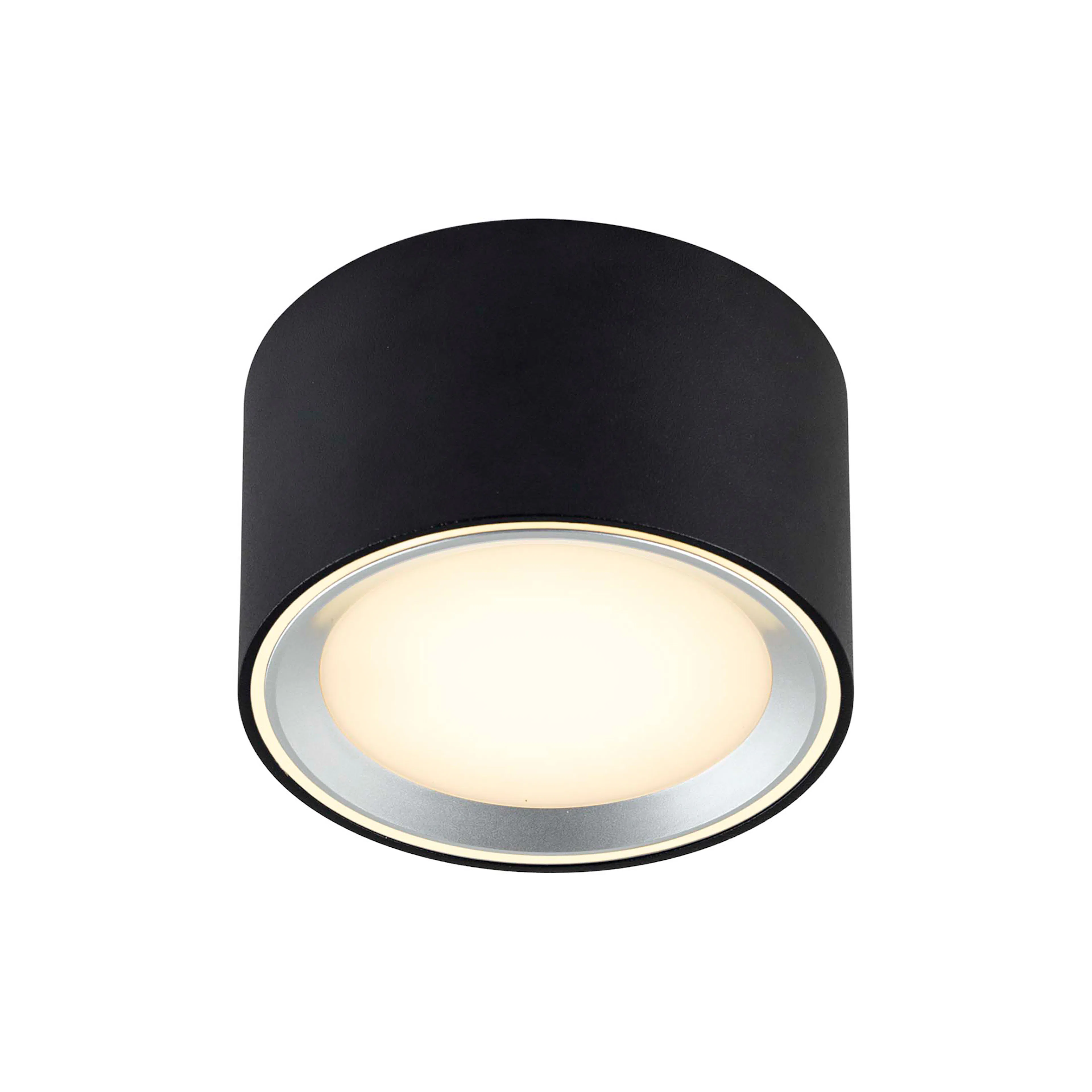 Takspotlight Nordlux Fallon LED Taklampa Svart Metall