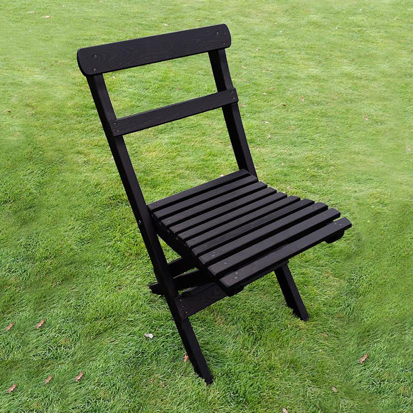 Fällstol Eden Wood Torparen Svart