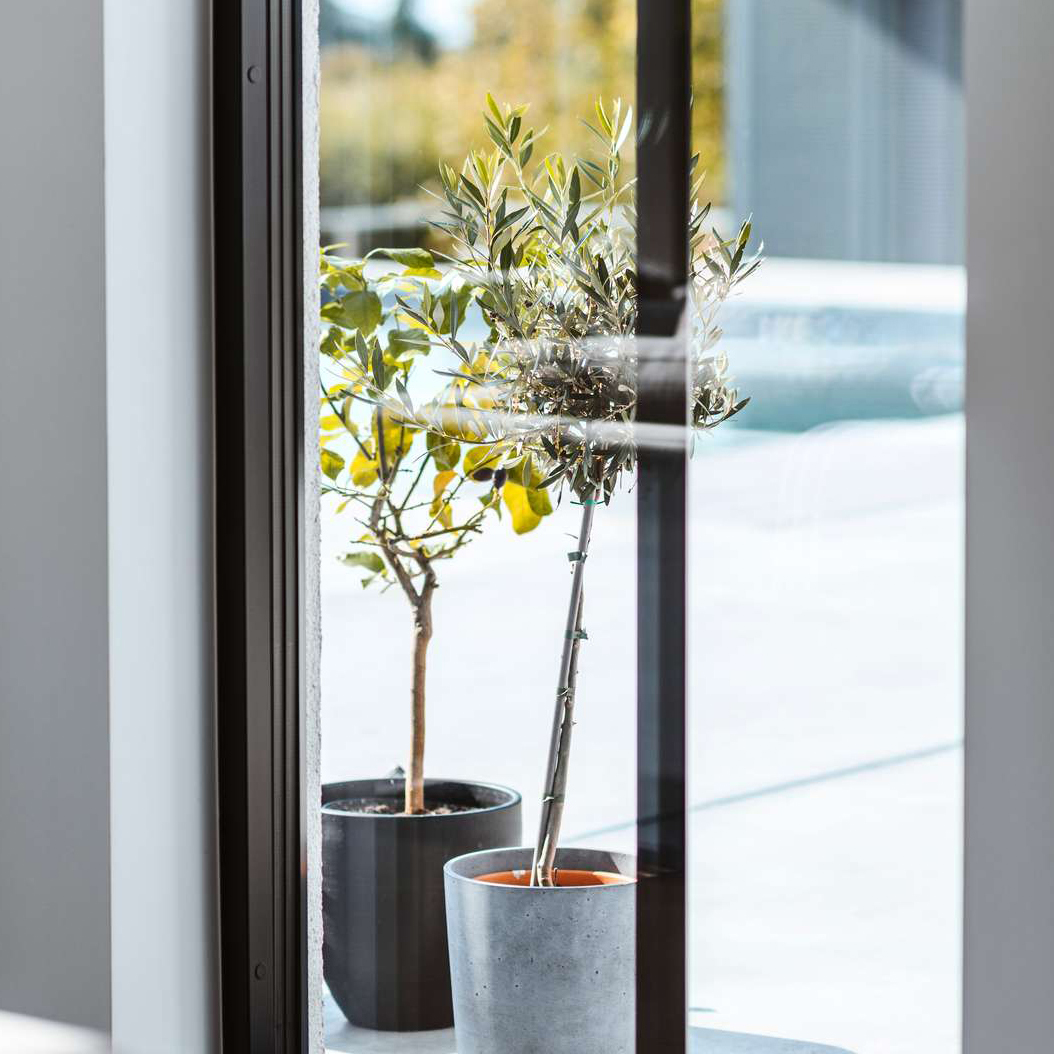 Fast Fönster Elitfönster Original Aluminium 100