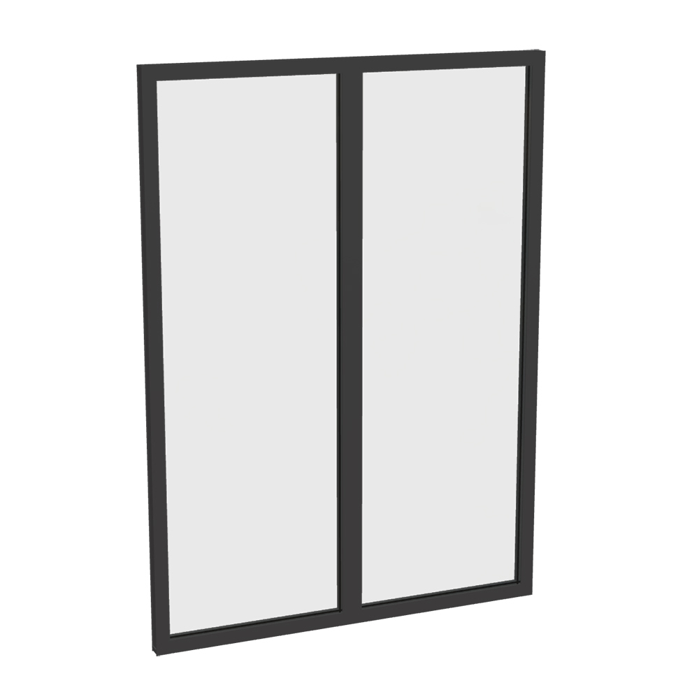 Fast Väggparti Landskap Robust Vår och höst 2-del B1556 x H1904 mm - Grå DB703