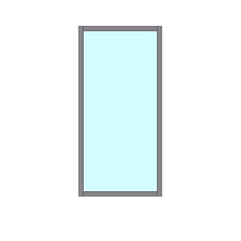 Fast Väggparti Novoroom Ultra+ 1 Del