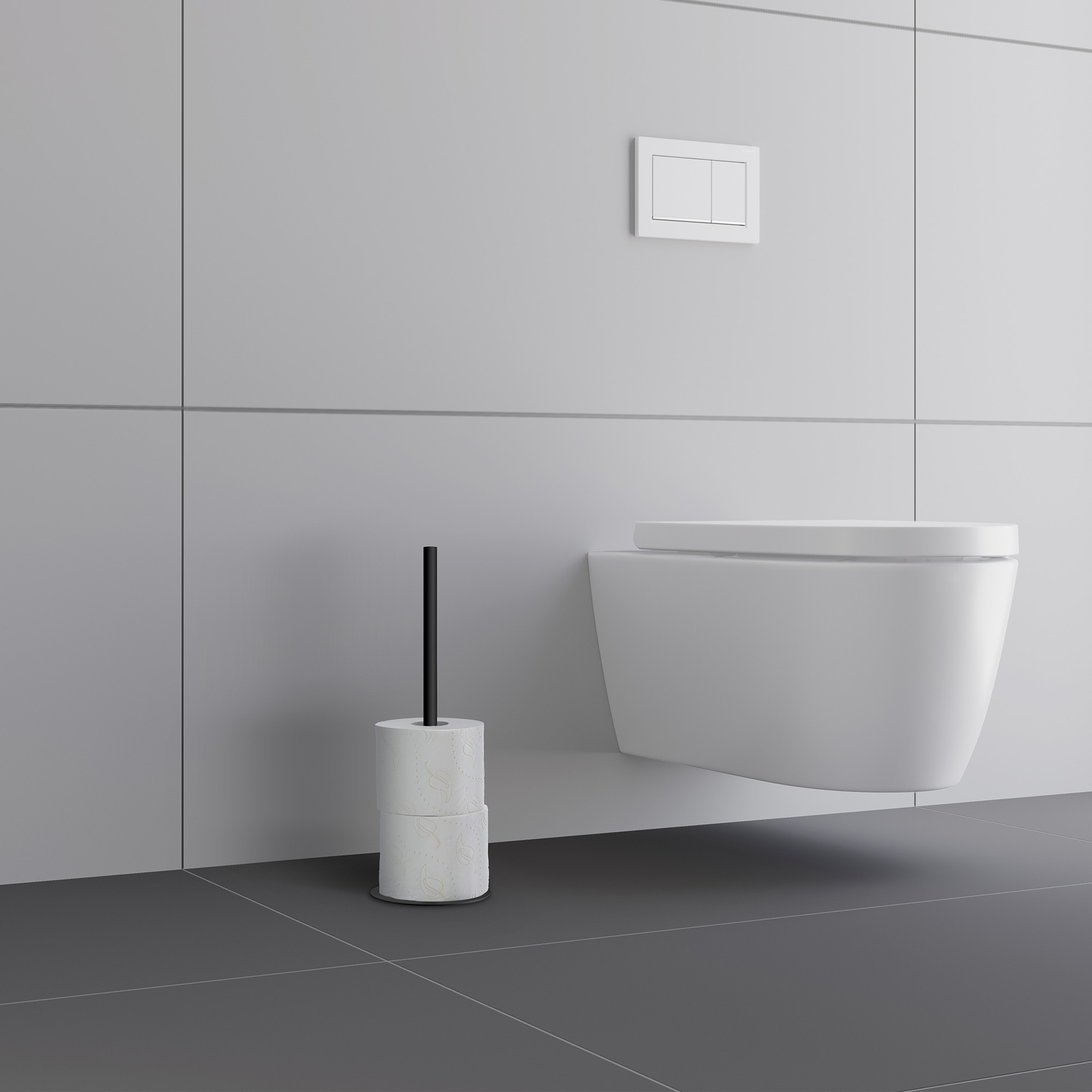 Reservpappershållare Smedbo Outline F611