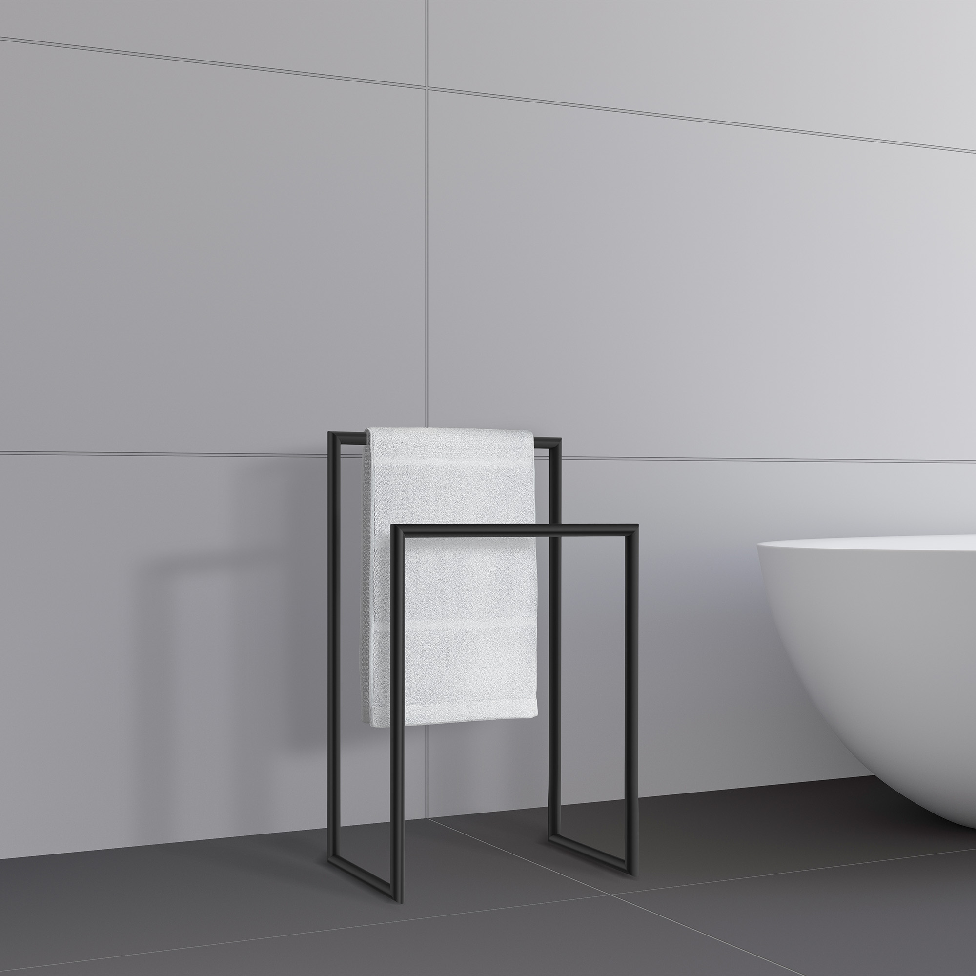 Handdukshängare Smedbo Outline F614