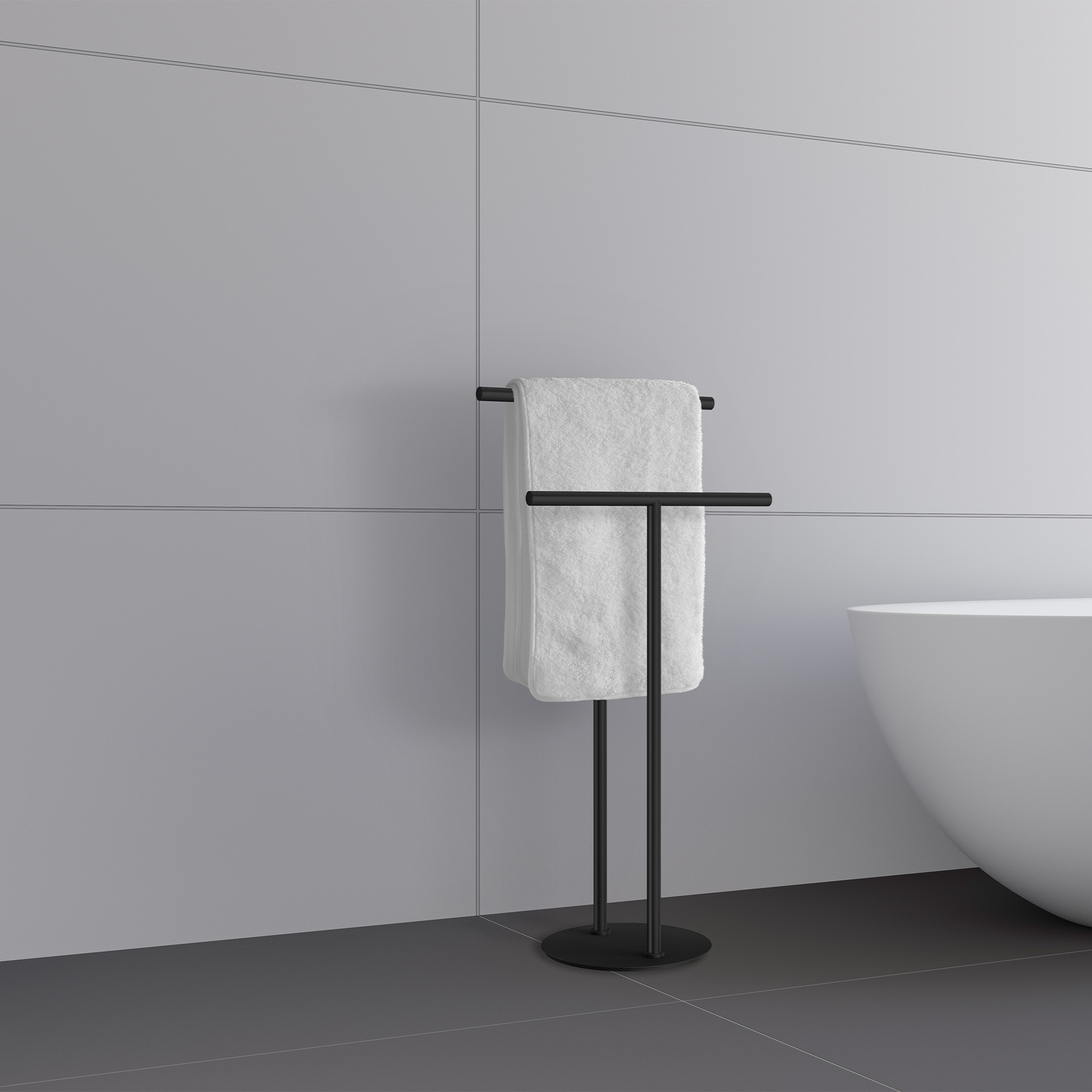 Handdukshängare Smedbo Outline F616