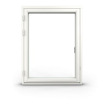 Sidohängt Fönster NorDan Tanum 3-Glas Aluminium