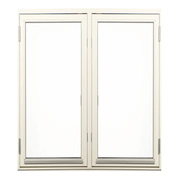 Sidohängt Fönster Outline 2-Glas 2-Luft Trä Lagerfört