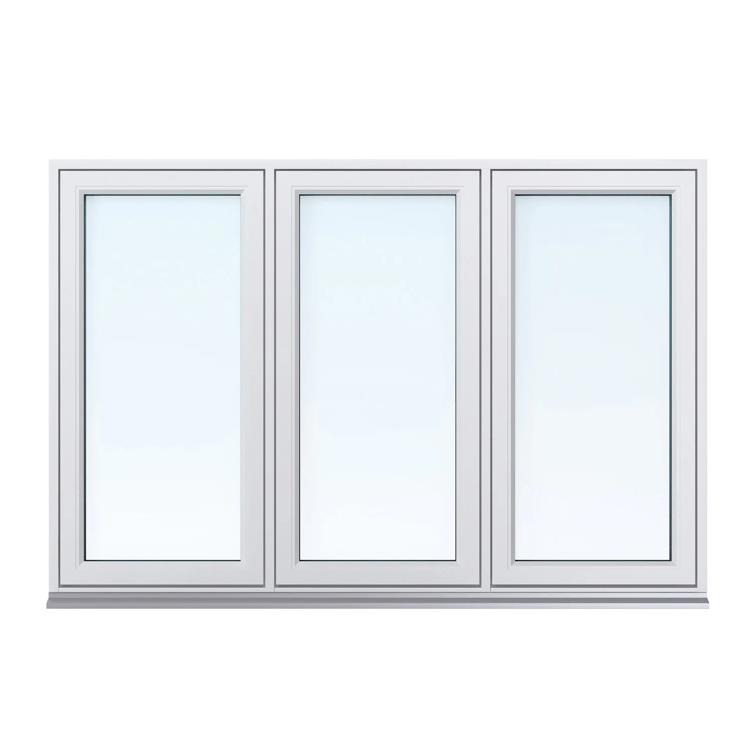 Vridfönster Svenska Fönster 3-Luft Aluminiumbeklätt Trä 3-Glas