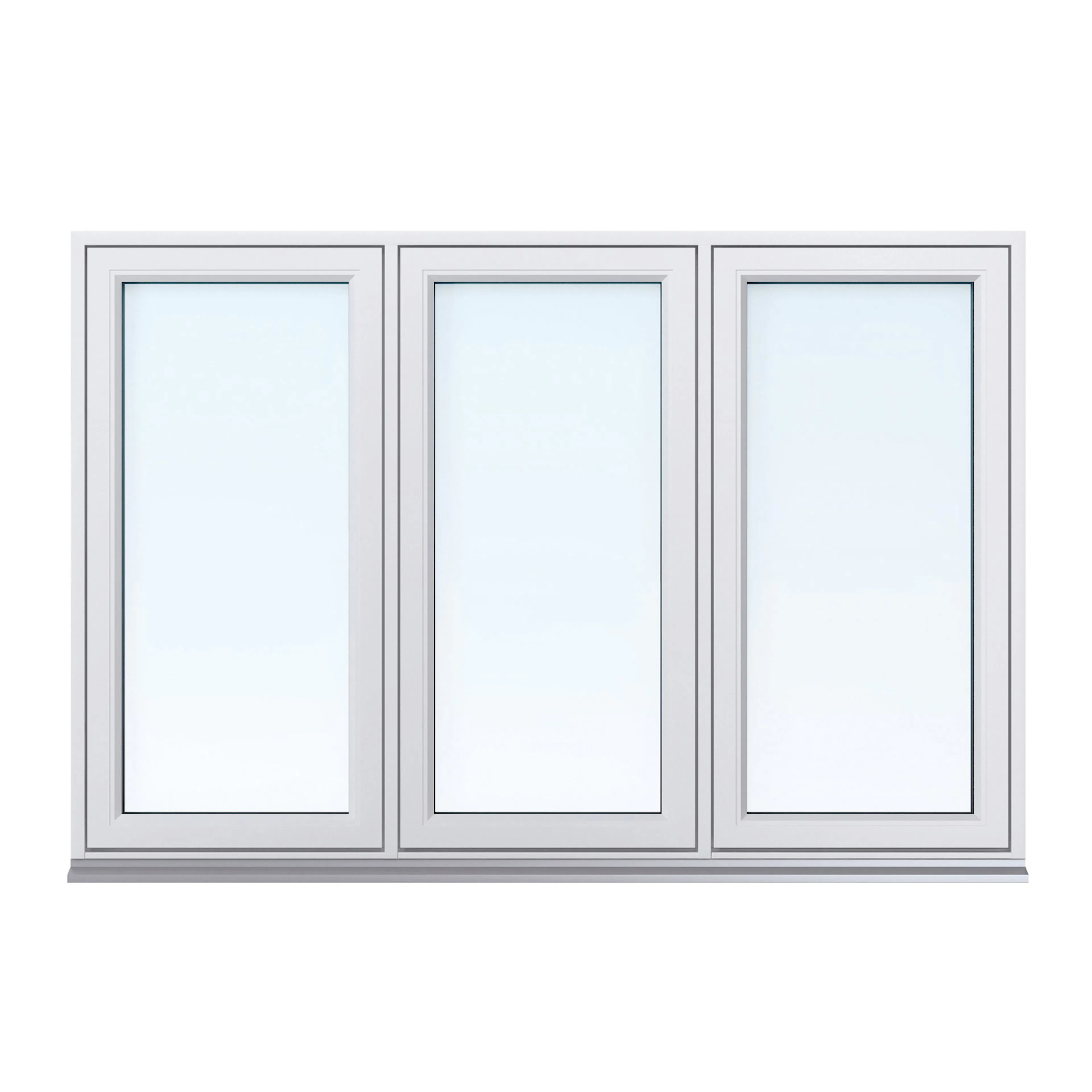 Vridfönster Svenska Fönster 3-Luft Aluminiumbeklätt Trä 3-Glas