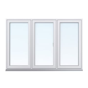 Sidohängt Fönster Traryd Fönster Genuin 3-Luft Trä