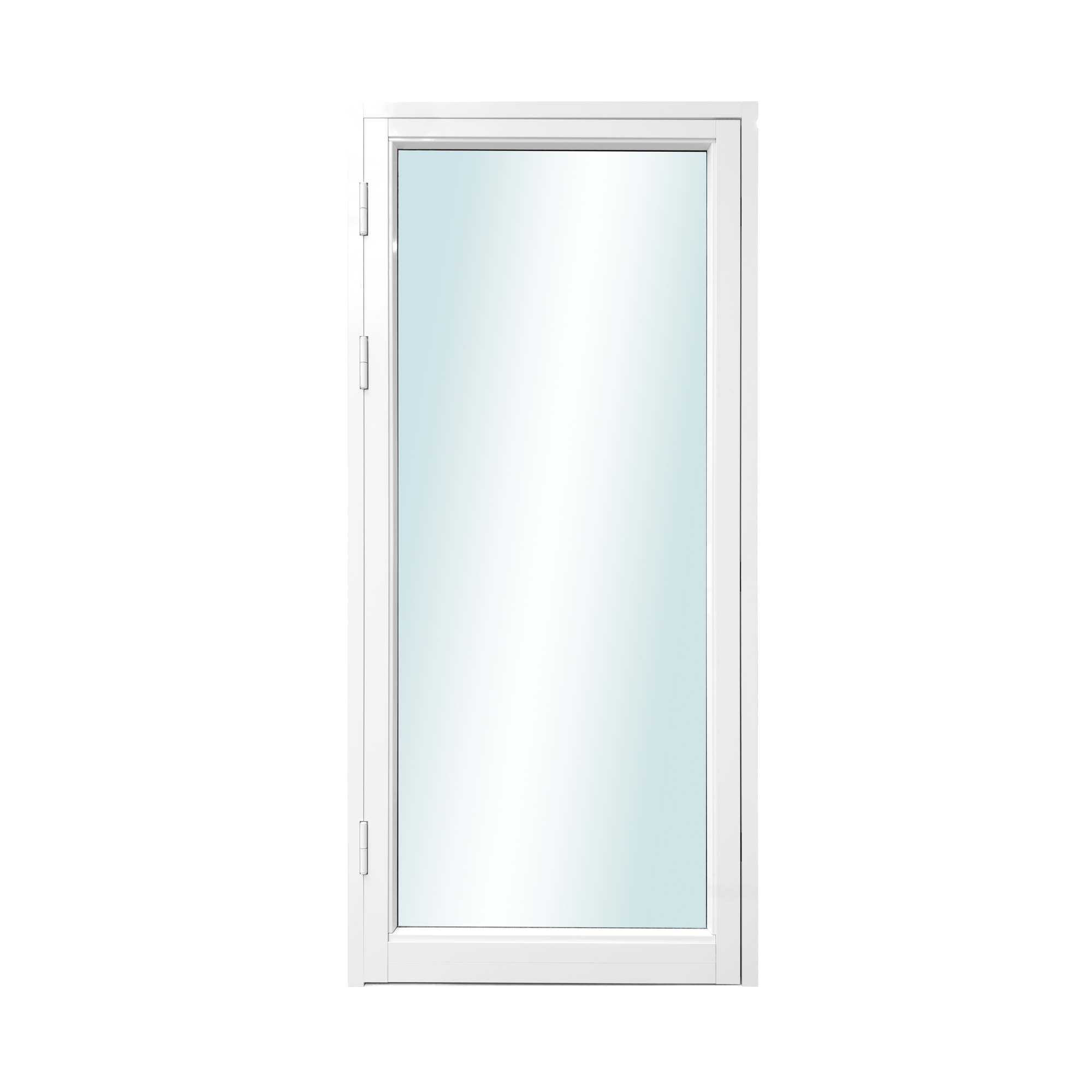 Fönsterdörr Nordiska Fönster Norrland Helglasad 3-Glas Aluminium BxH: 80x190 cm