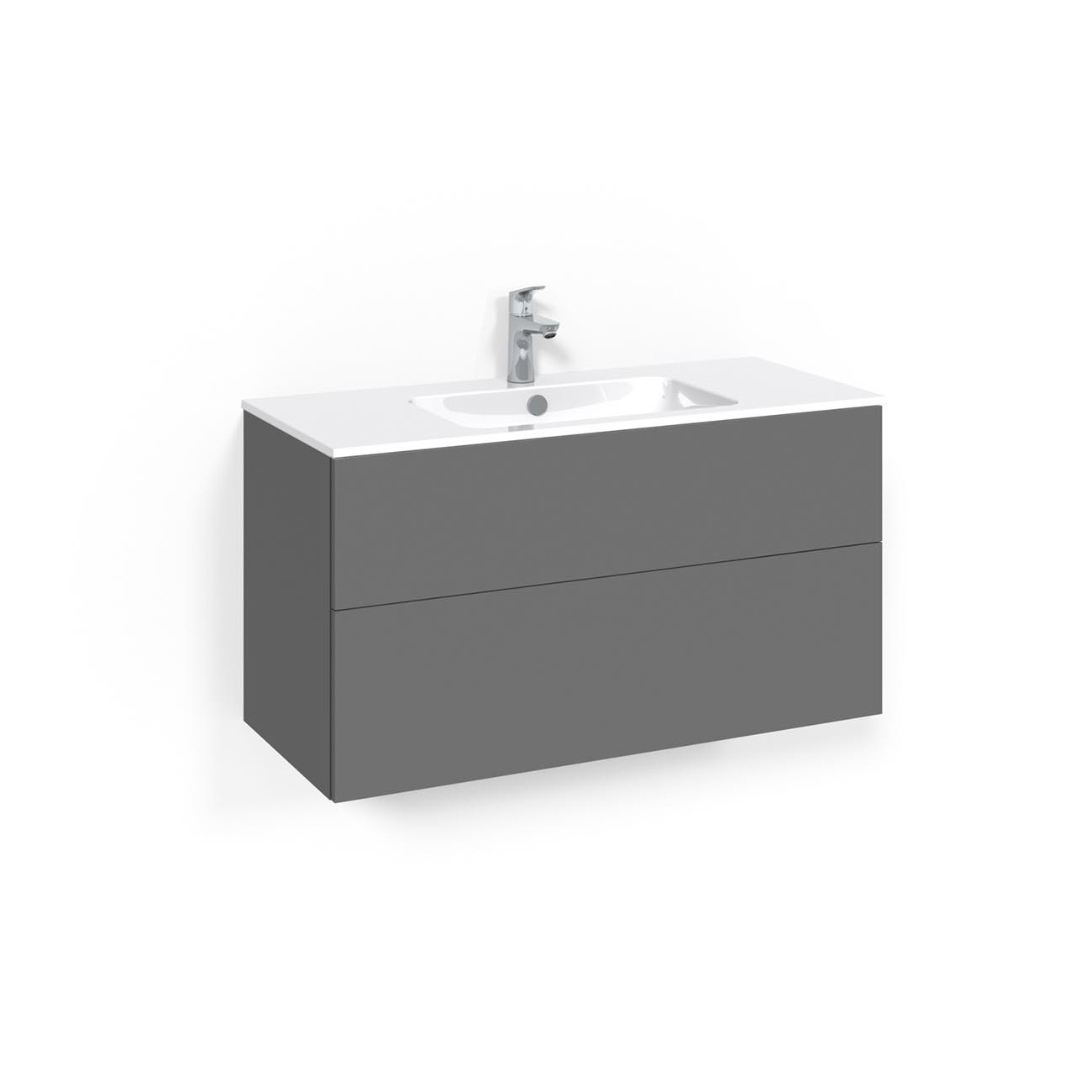 Tvättställsskåp Macro Design Crown Plain Light 14