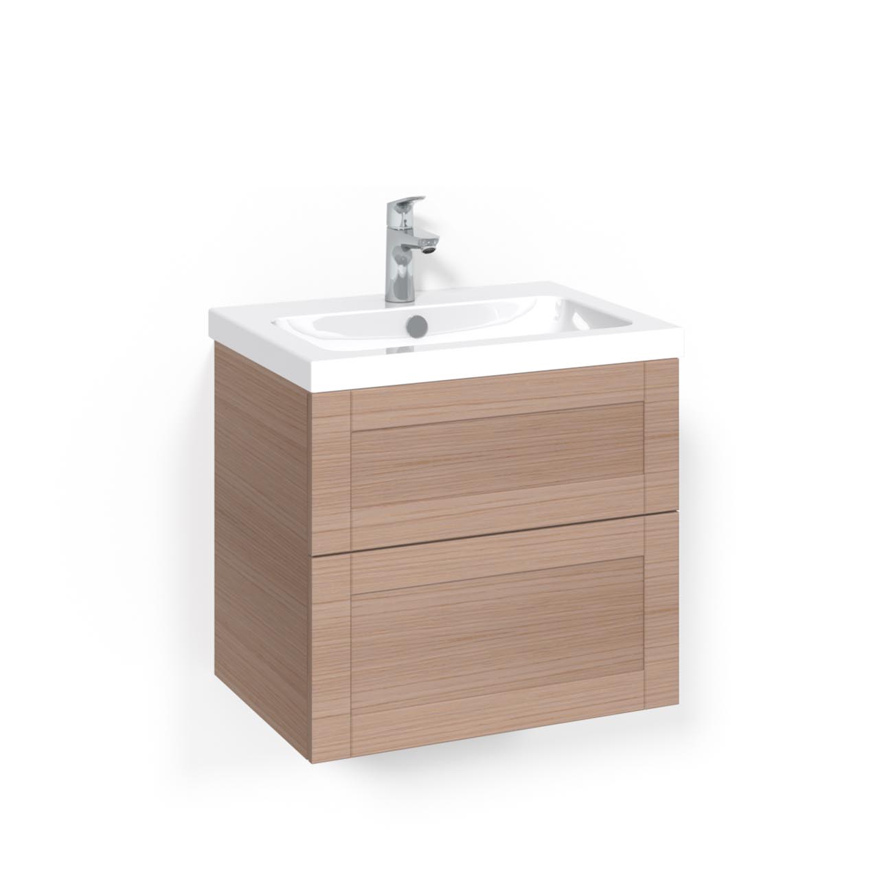 Tvättställsskåp Macro Design Crown Ramlucka Light 45