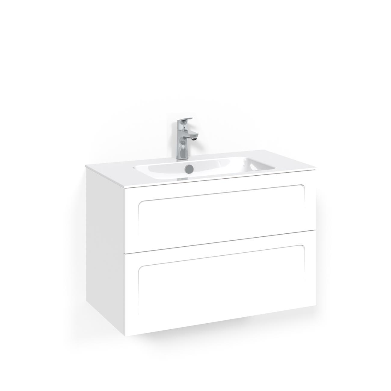 Tvättställsskåp Macro Design Crown Ramlucka Light 8