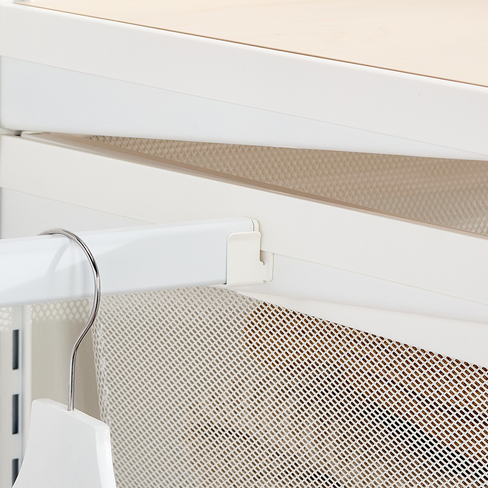 Klädstångshållare Elfa Décor+ Sidohängt 2-pack