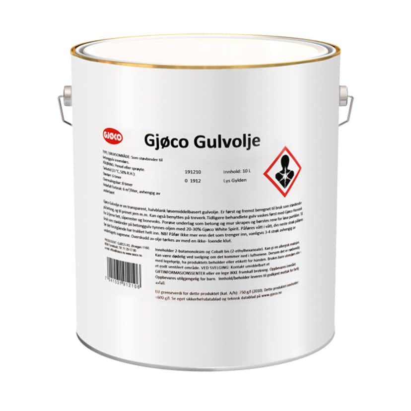 Golvolja Gjøco Volym: 10 liter