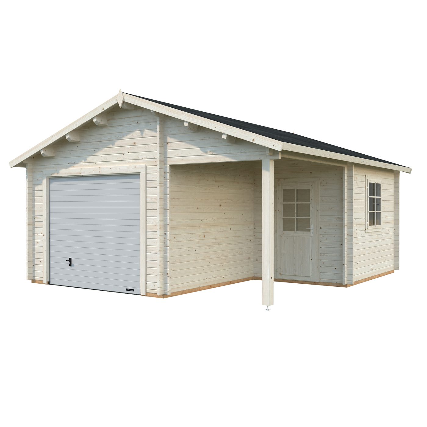 Garage Palmako Roger 21,9 m2 med Takskjutport