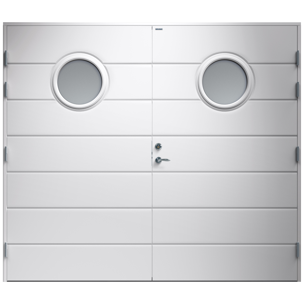 Garagedörr Diplomat Bella Klarglas