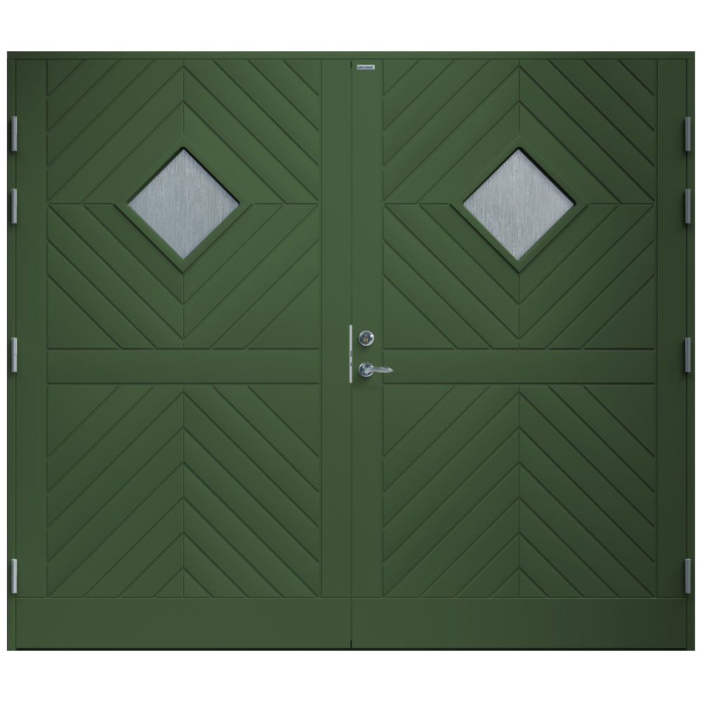 Garagedörr Diplomat Karin Cotswoldglas