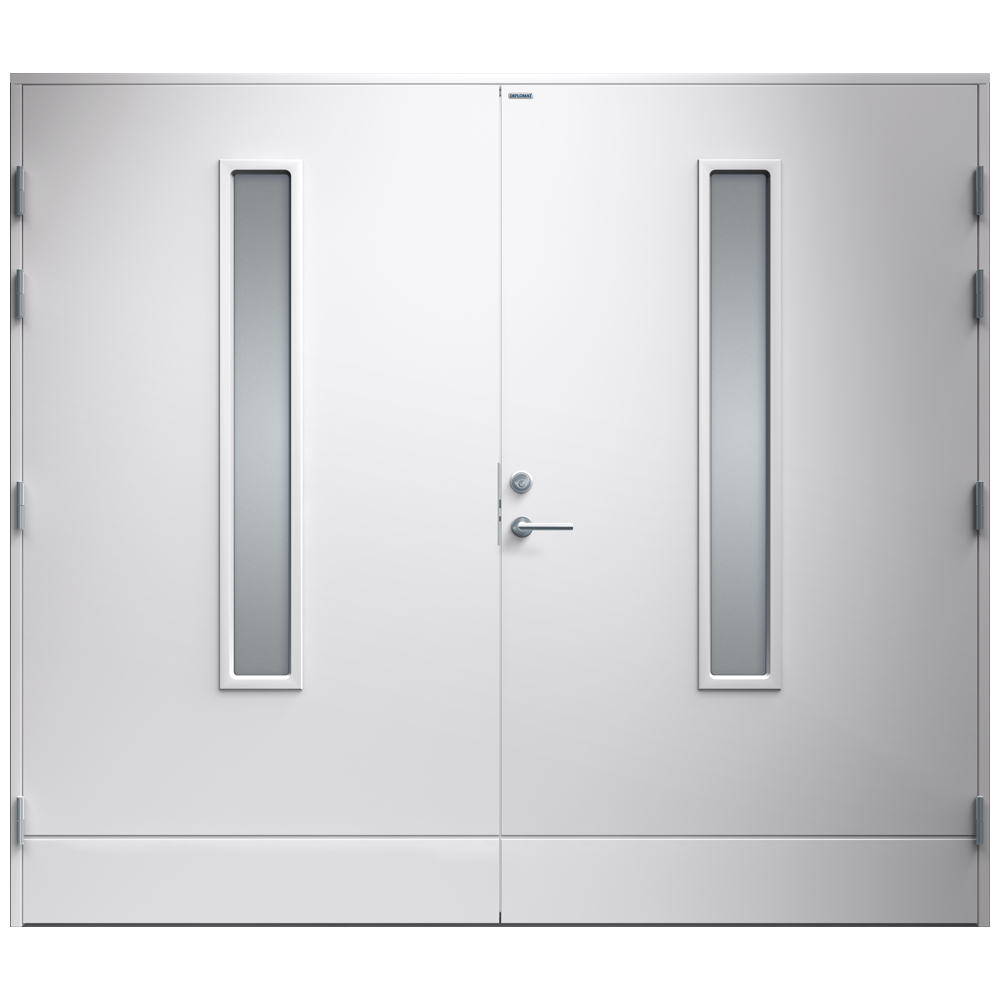 Garagedörr Diplomat Laila Klarglas