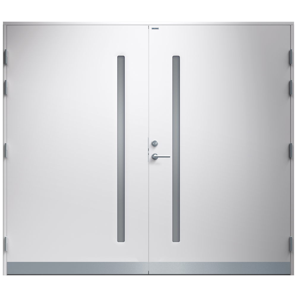 Garagedörr Diplomat Mikaela Klarglas