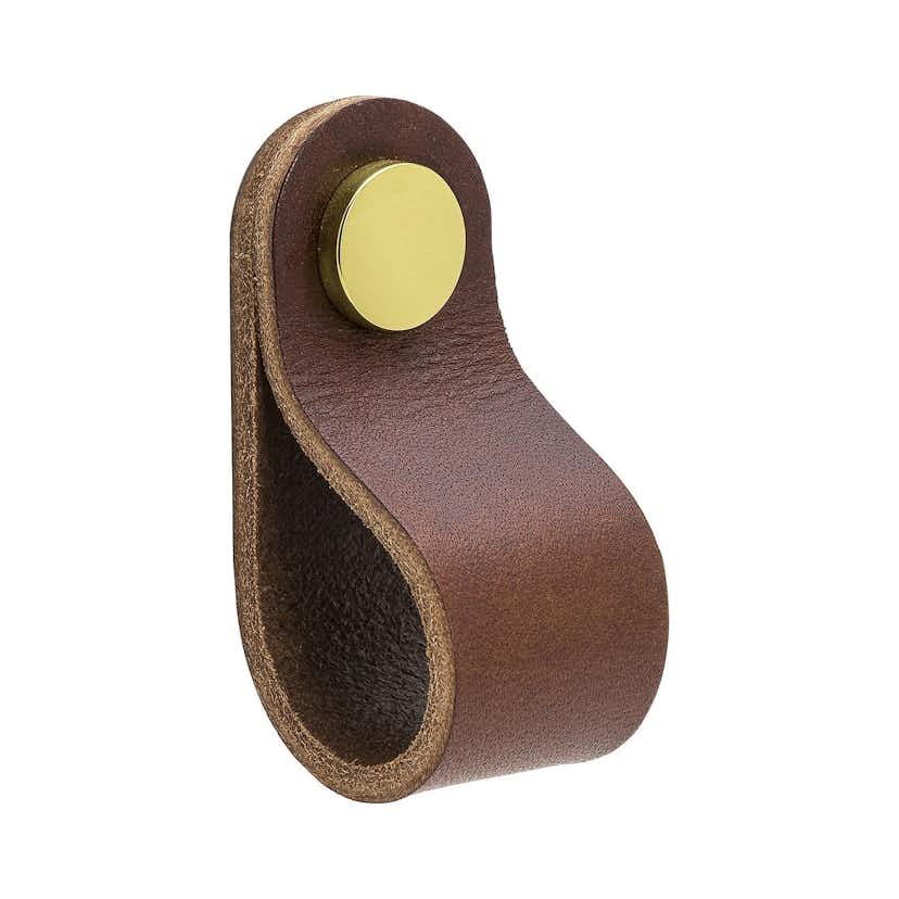 Handtag Gustavsberg K3 Brun/Mässing