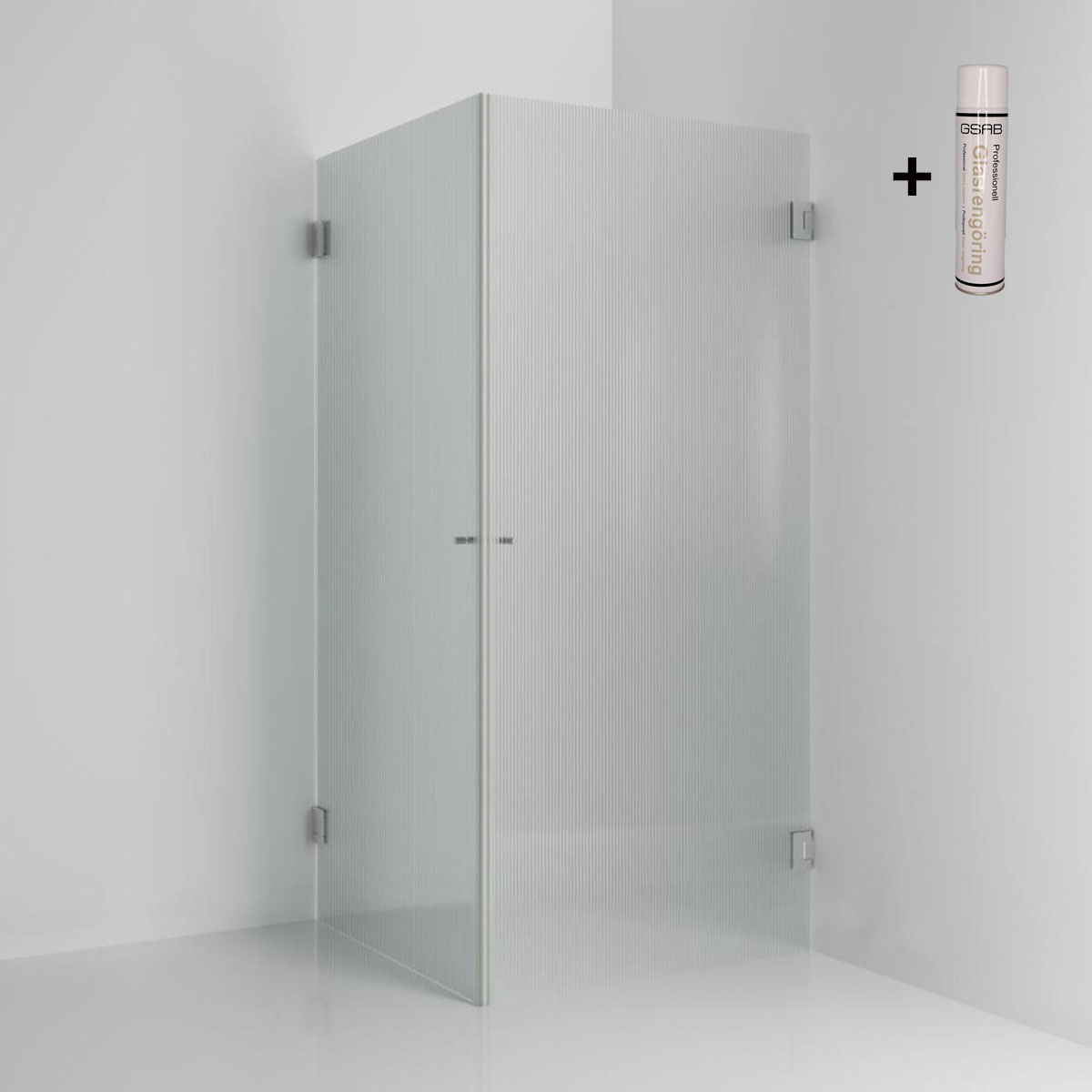 Duschhörn Invitrea Flair GH22 med Glasrengöring