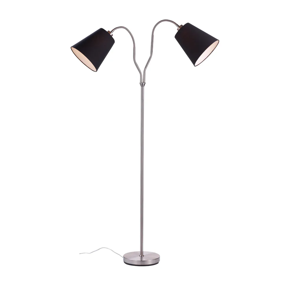 Golvlampa Markslöjd Modena Stål/Svart