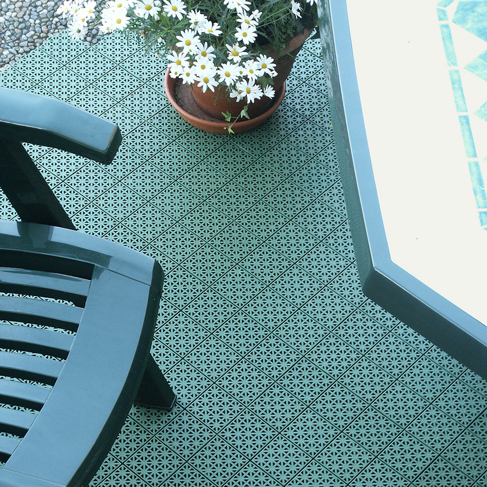 Golvplattor & plasttrall