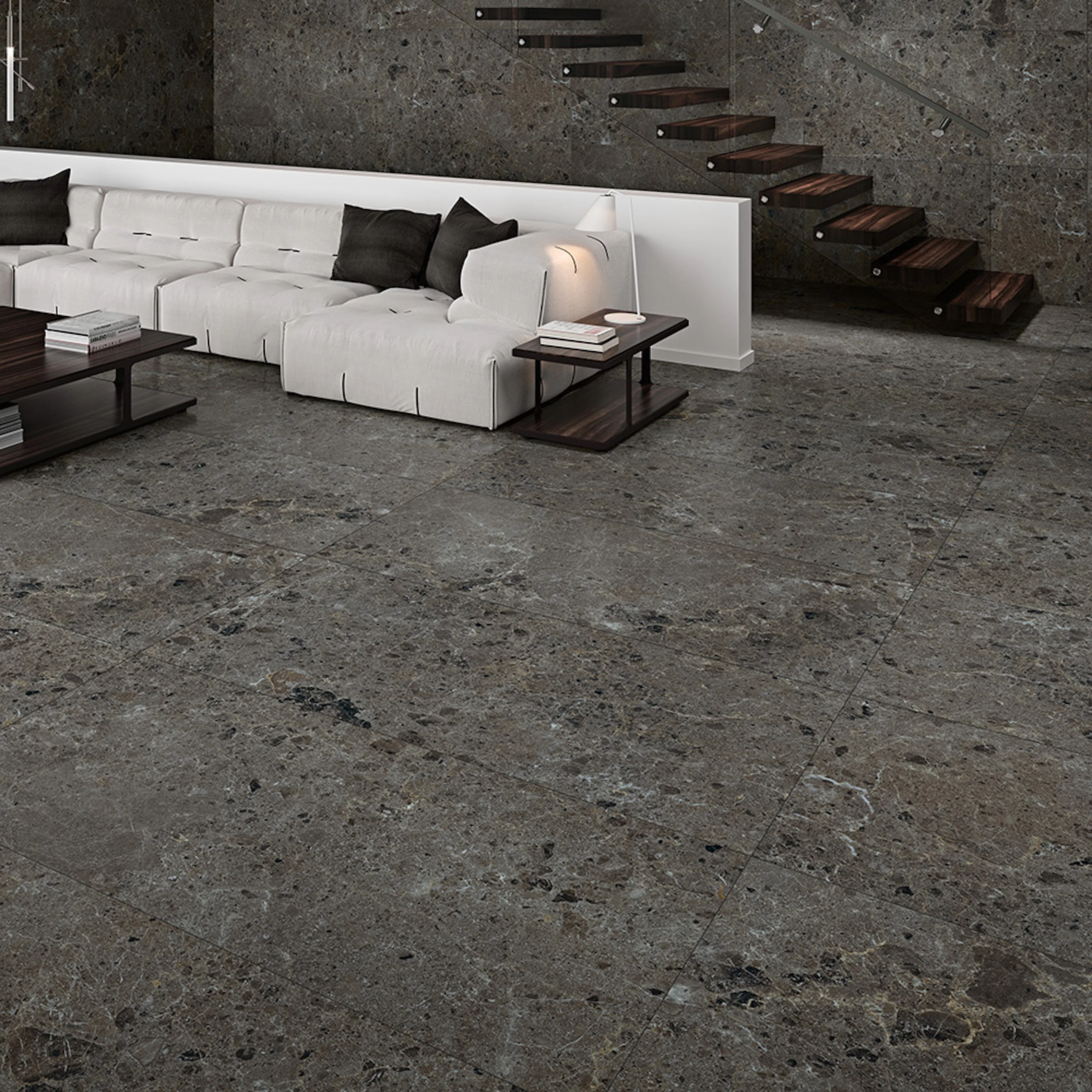 Klinker Tenfors Artic Antracita Marmor Matt 60x60 cm
