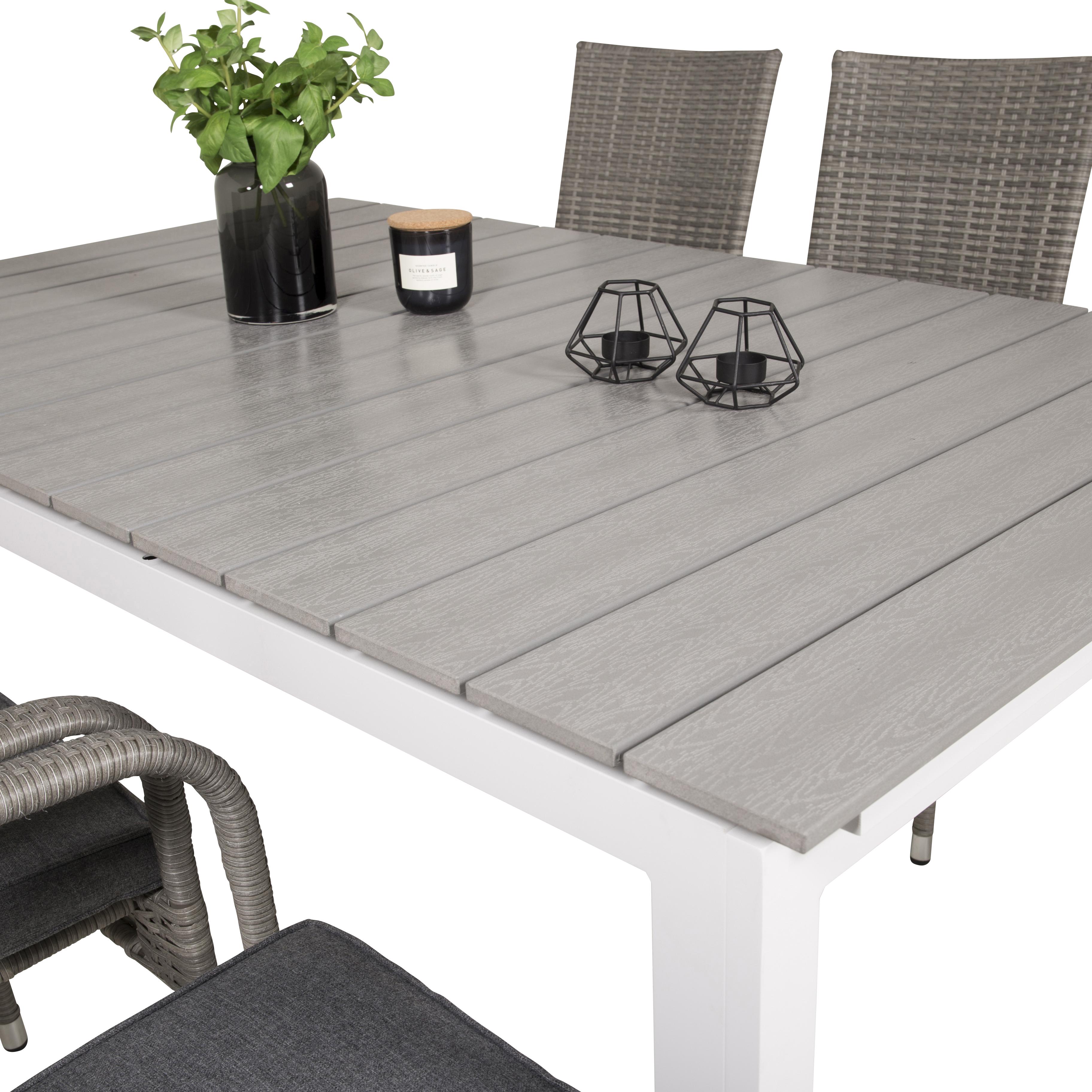 Matgrupp Venture Home Lova 160/240 med 6 Asta Stolar