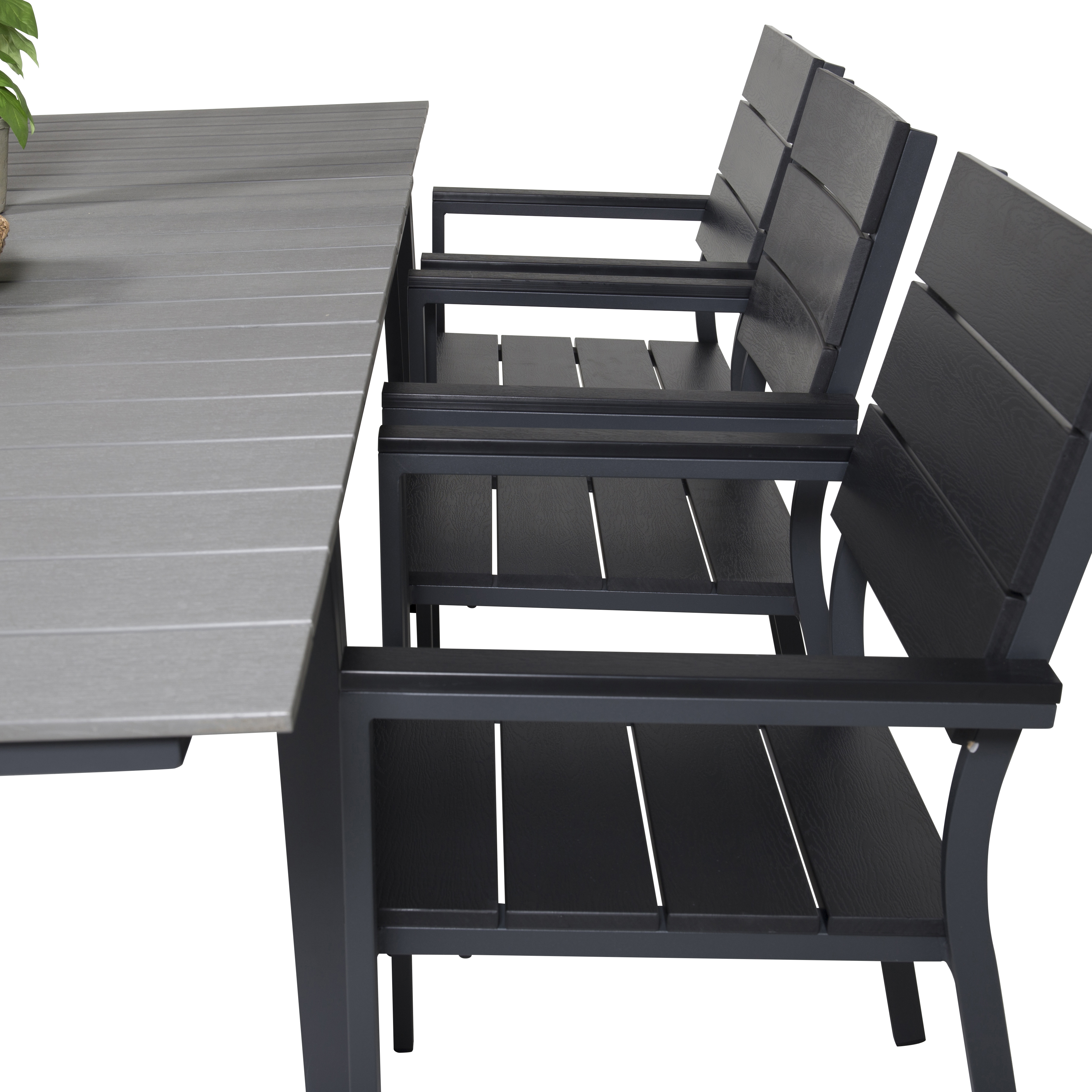 Matgrupp Venture Home Lova 160/240 med 6 Lova Stolar