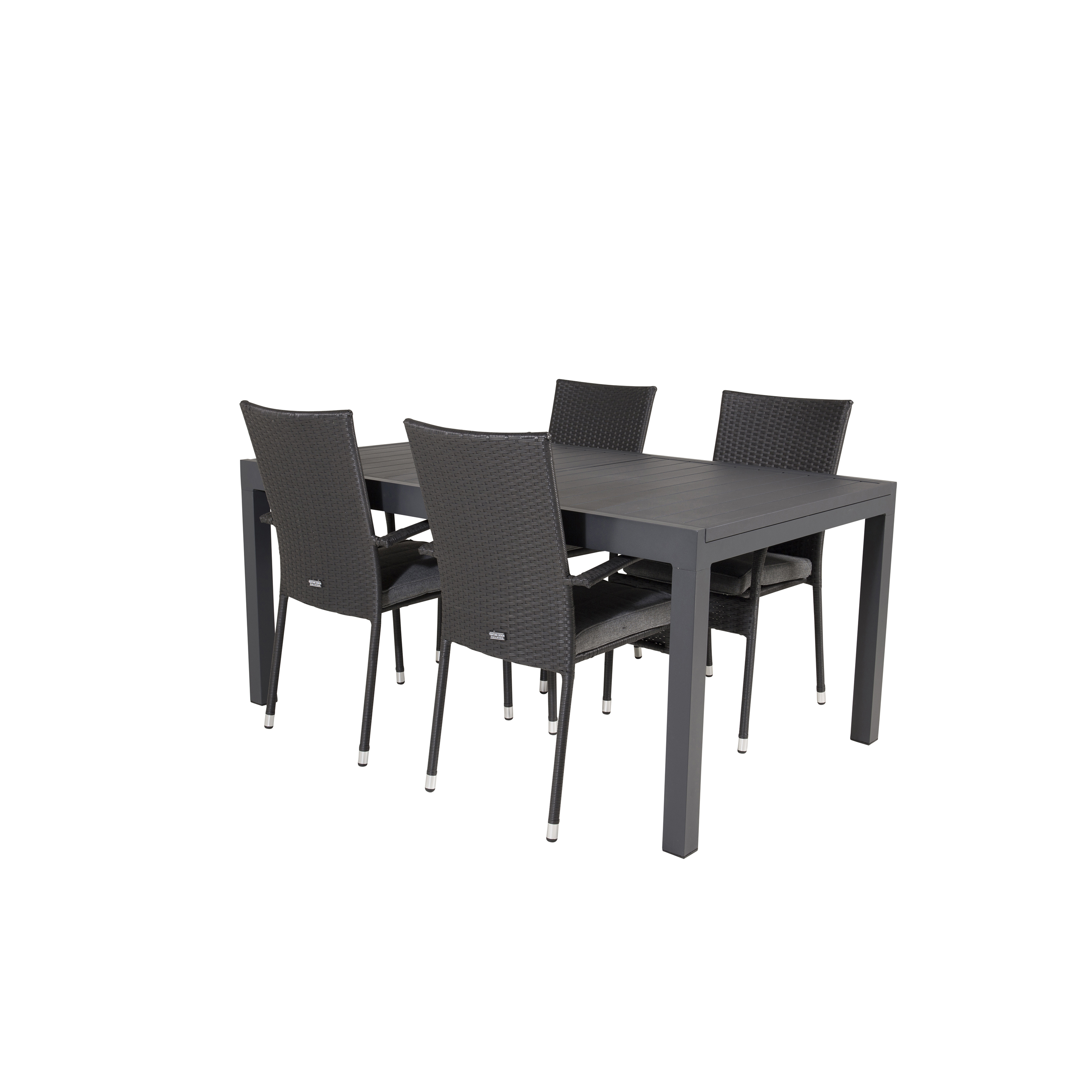 Matgrupp Venture Home Madrid 160/240 med 4 Asta Stolar