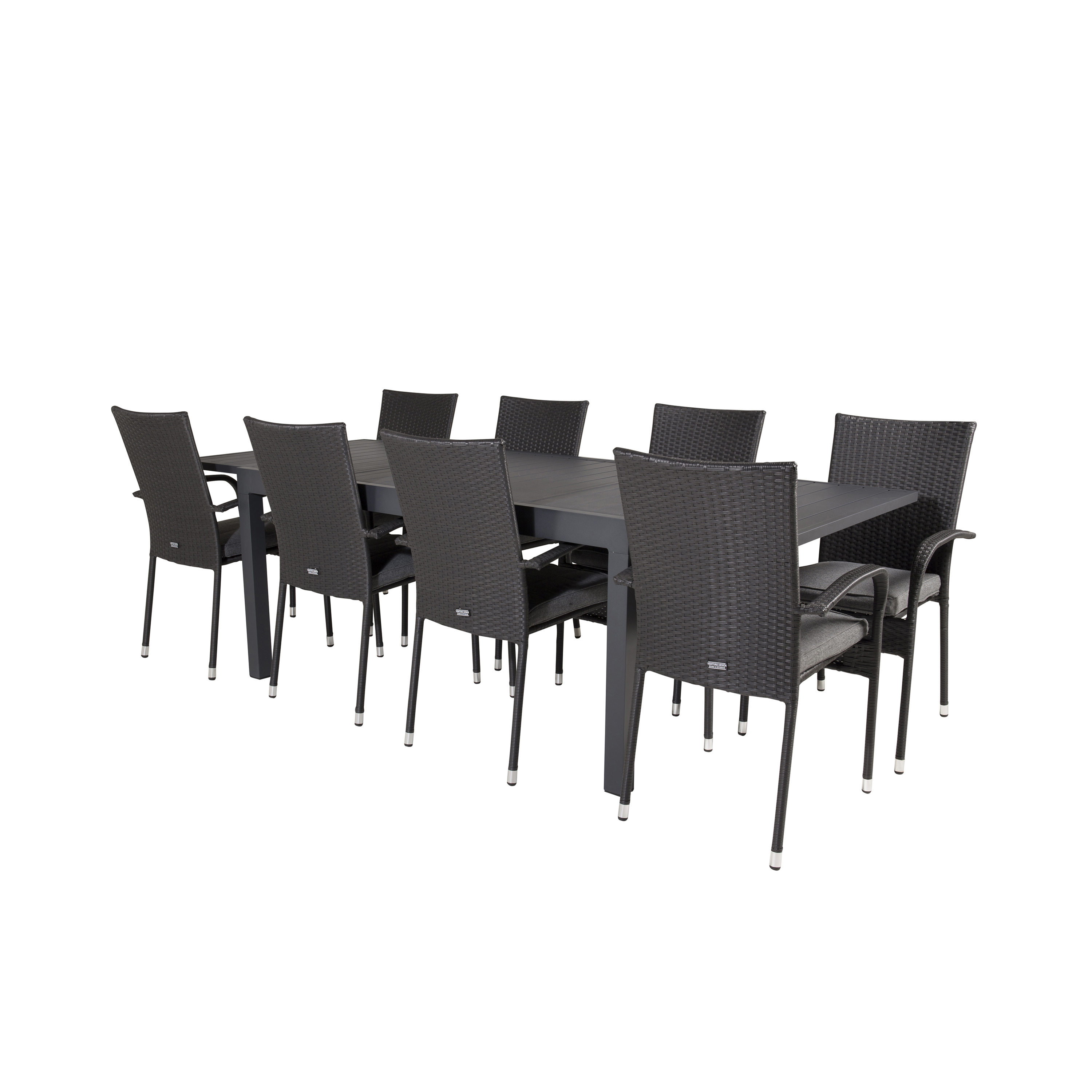 Matgrupp Venture Home Madrid 160/240 med 8 Asta Stolar