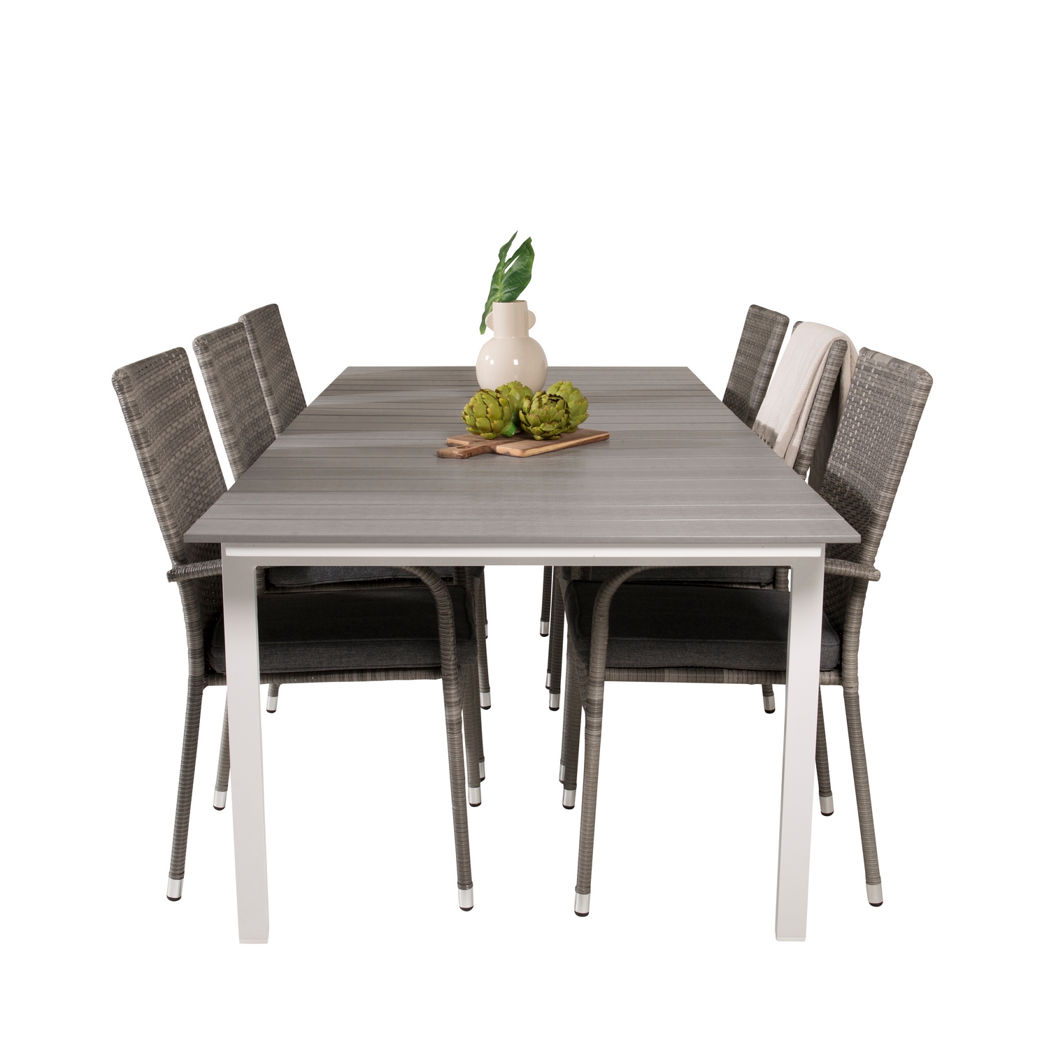 Matgrupp Venture Home Lova 224/324 med 6 Asta Stolar