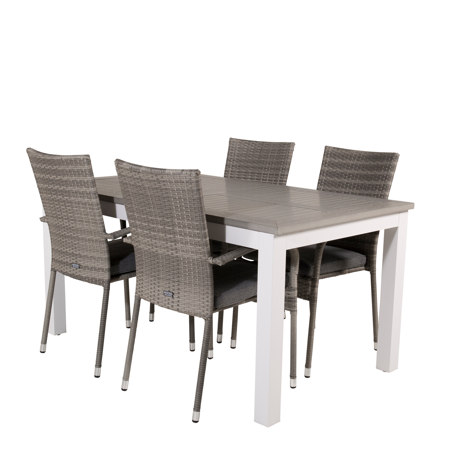 Matgrupp Venture Home Aleyna 152/210 med 4 Asta Stolar