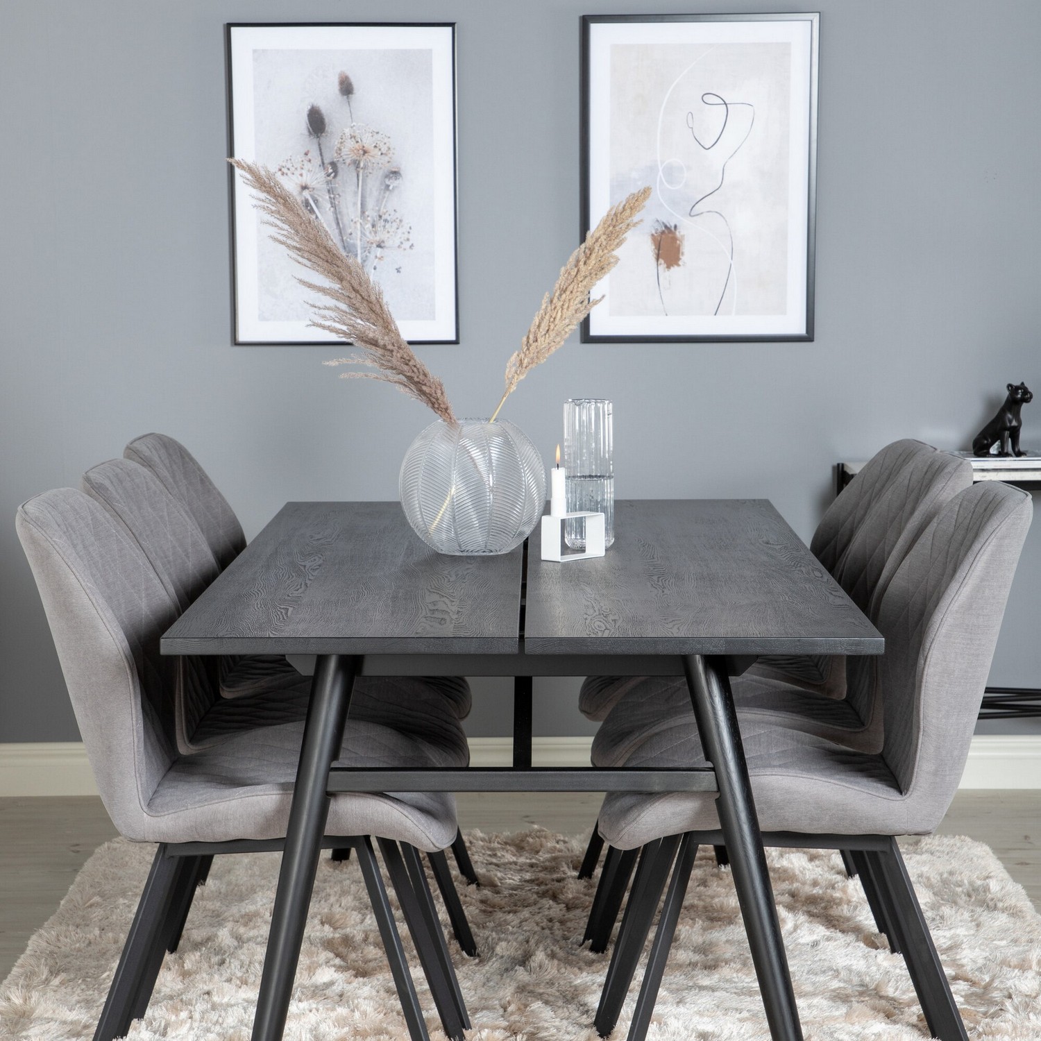 Matgrupp Venture Home Salt med 6 Geneva Stolar