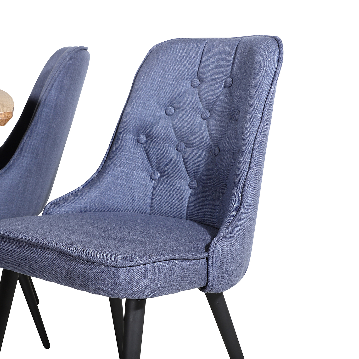 Matgrupp Venture Home Ina med 4 Vera Stolar Polyestertyg