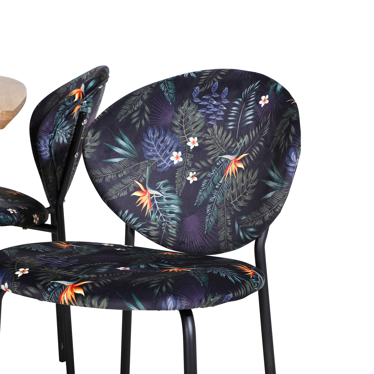 Matgrupp Venture Home Ina med 4 Valor Stolar Polyestertyg