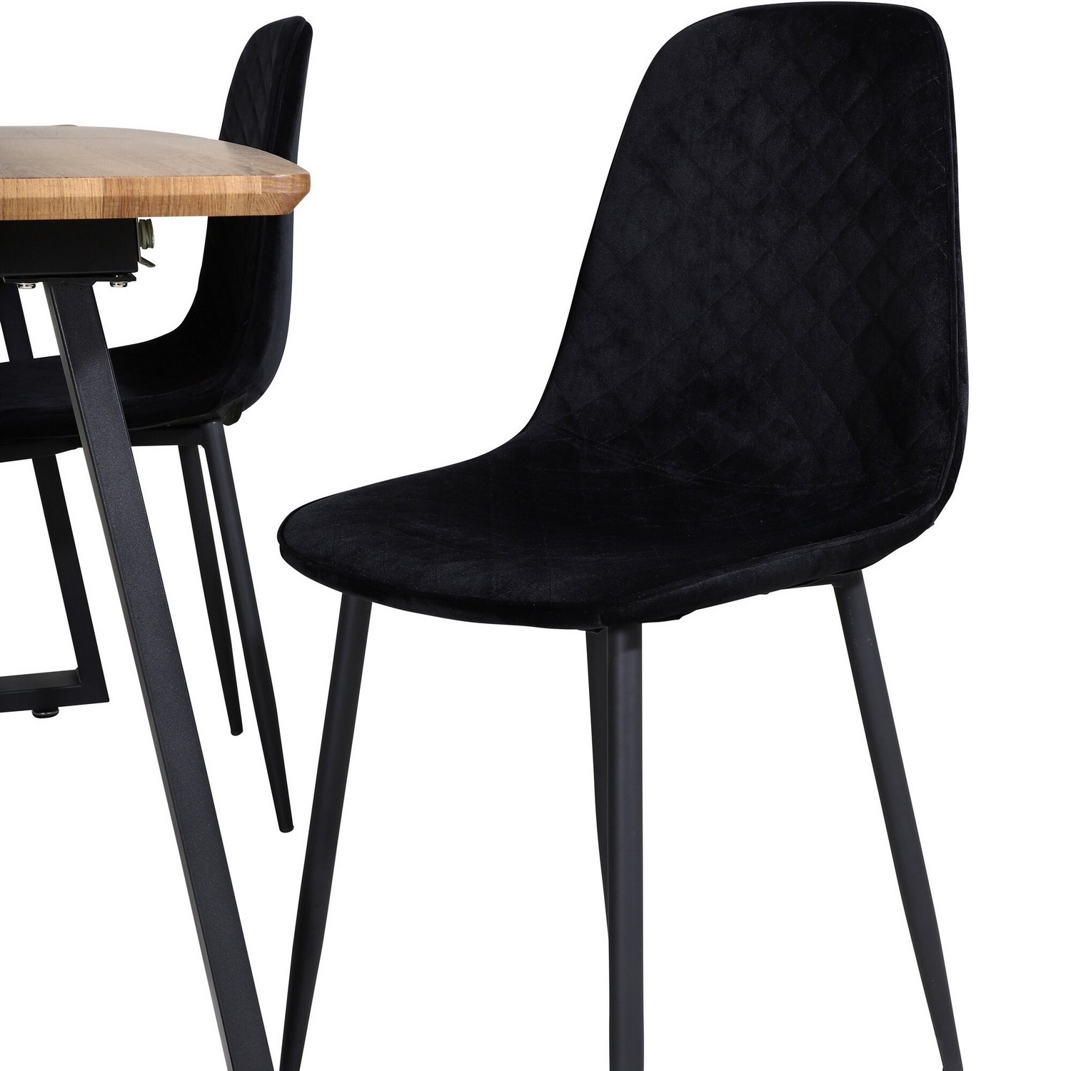 Matgrupp Venture Home Ina med 4 Phoi Stolar Sammet