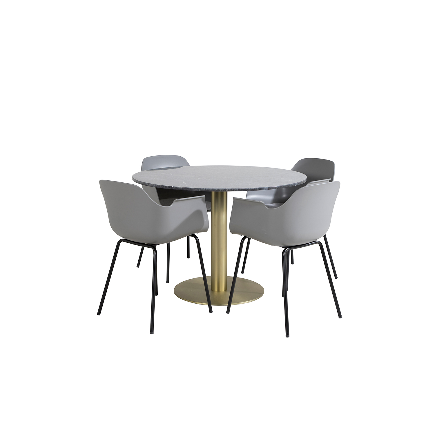 Matgrupp Venture Home Estelle med 4 Colombine Stolar