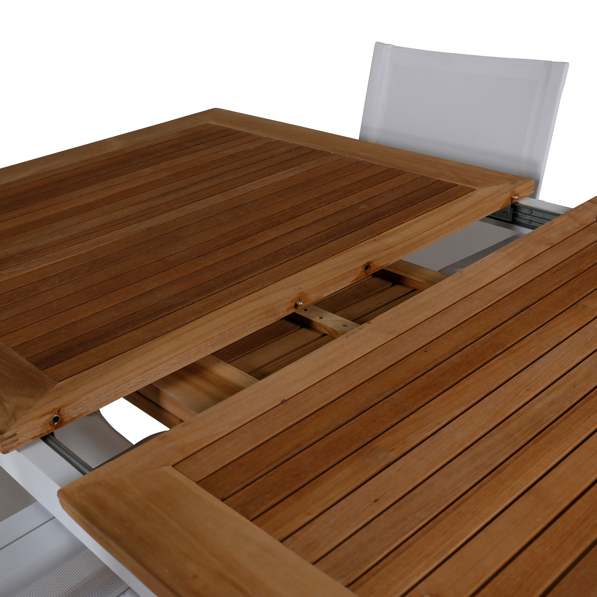 Matgrupp Utomhus Venture Home Pave med 4 Act Trädgårdsstolar L: 160 cm