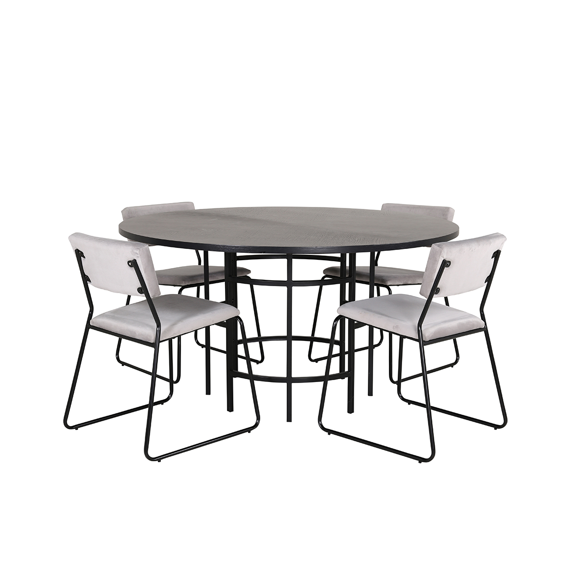 Matgrupp furniture/fashion Copenhagen Ø140 cm med 4 Kenth Stolar