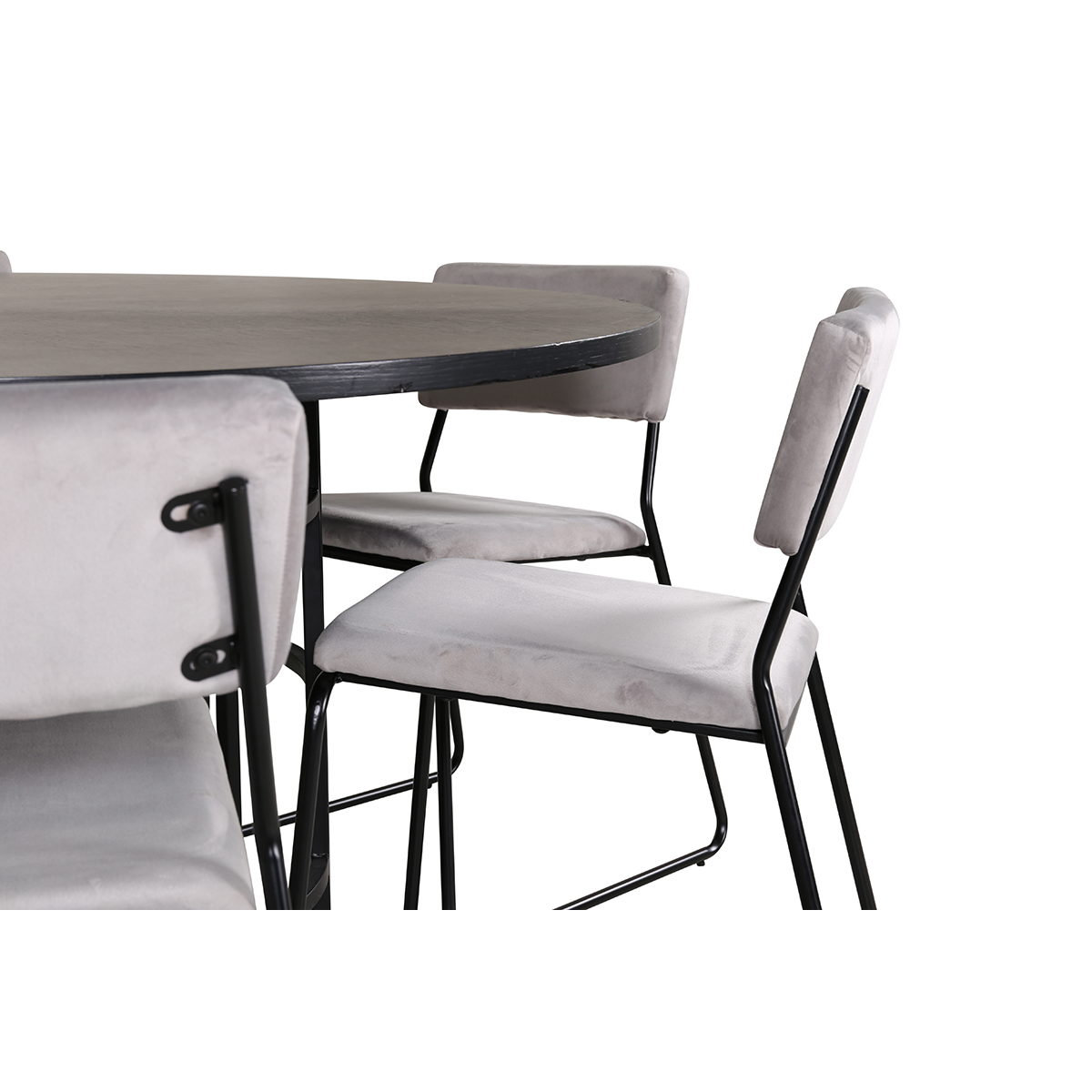 Matgrupp furniture/fashion Copenhagen Ø140 cm med 6 Kenth Stolar