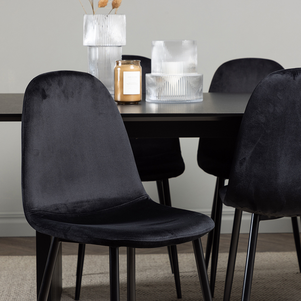 Matgrupp Venture Home Vail med 6 Polar Stolar Sammet