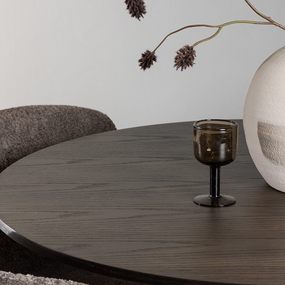 Matgrupp Venture Home Olivia Ø 110 cm med 4 Modesto Stolar